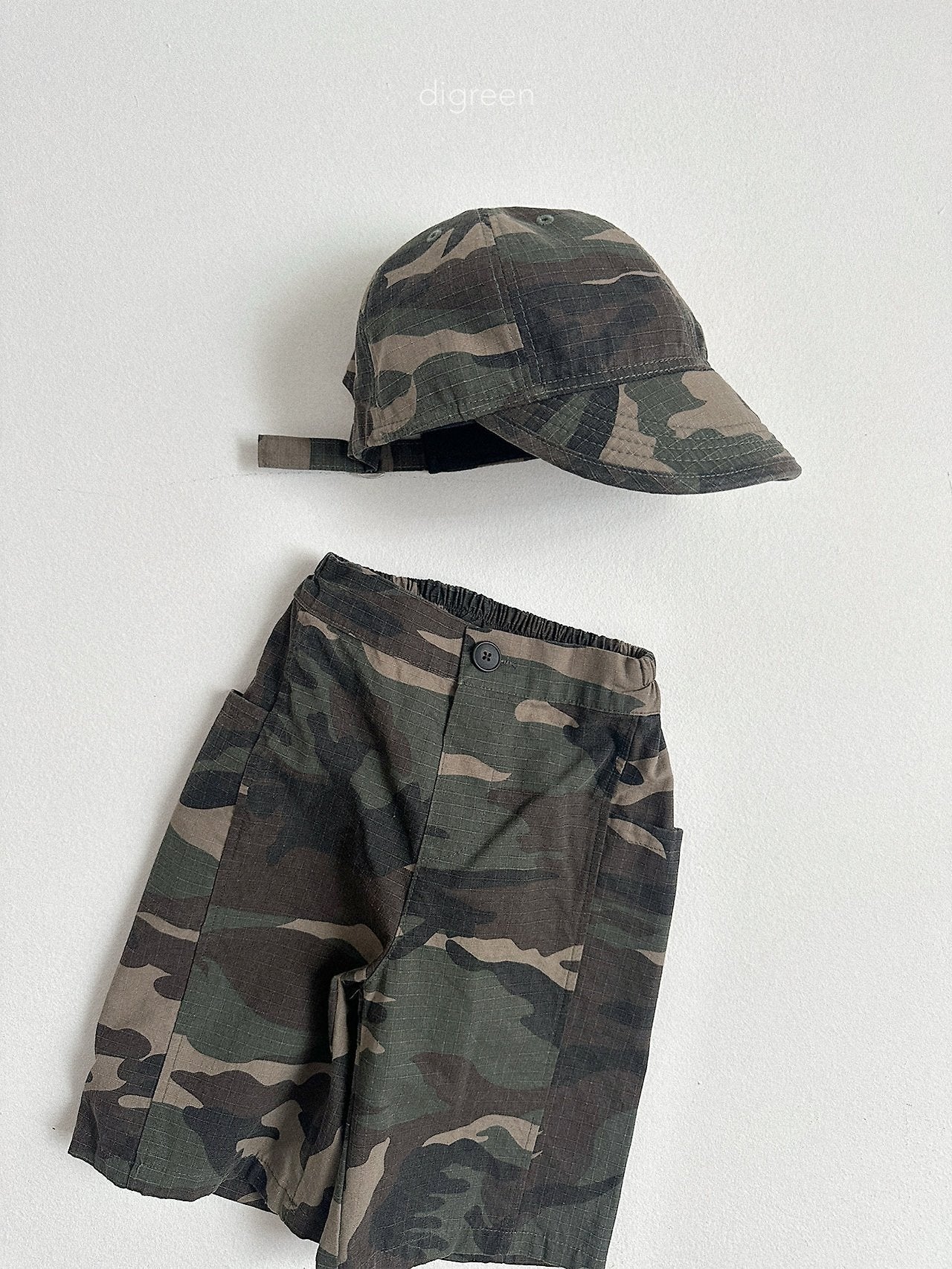 【予約】camo bermuda / digreen (S-XXL)