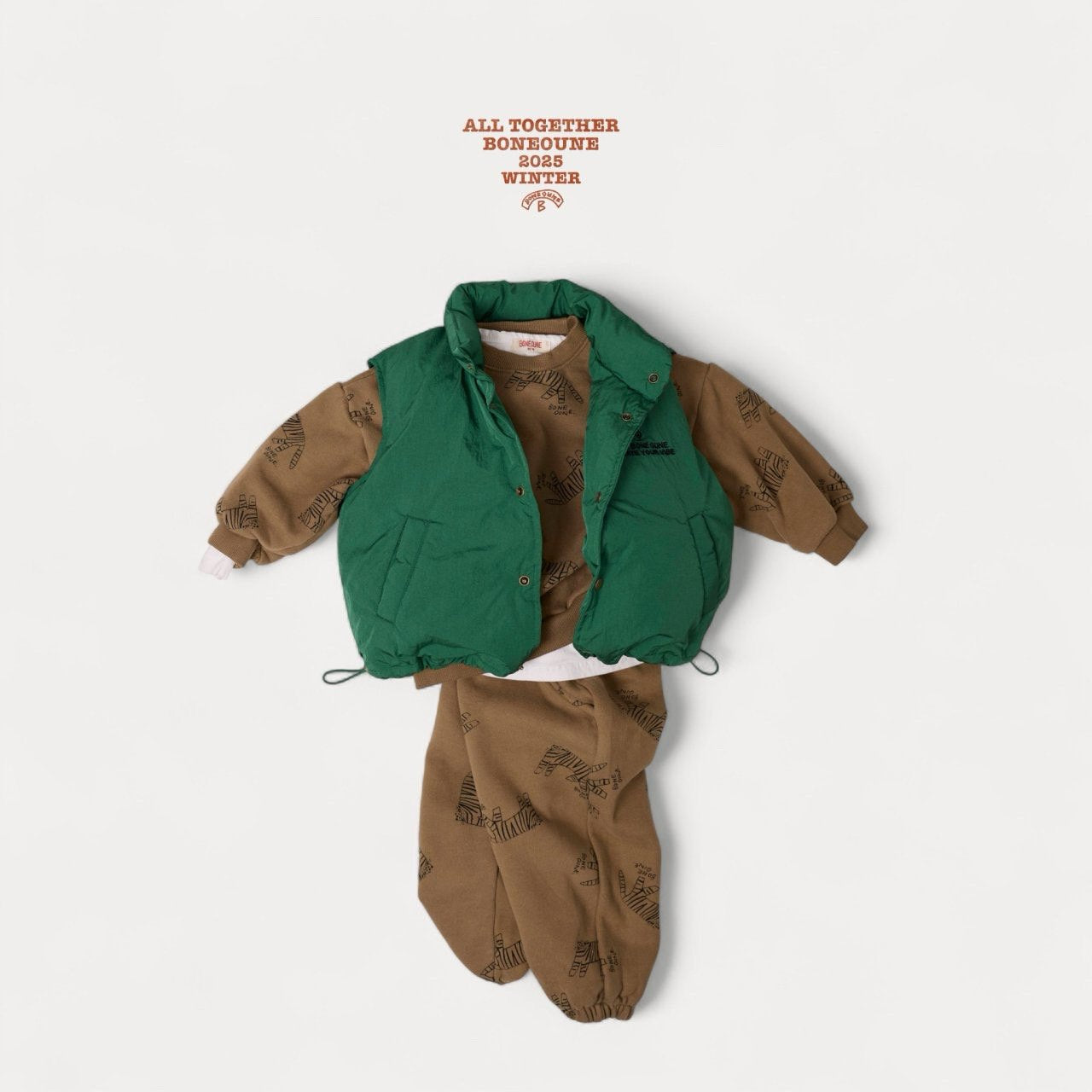 【予約】tiger jogger mtm / boneoune (XS-JL)