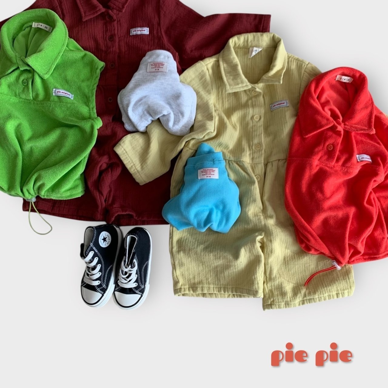 【予約】ホットドッグジャンプスーツ / pie (XS-XL) 핫도그
