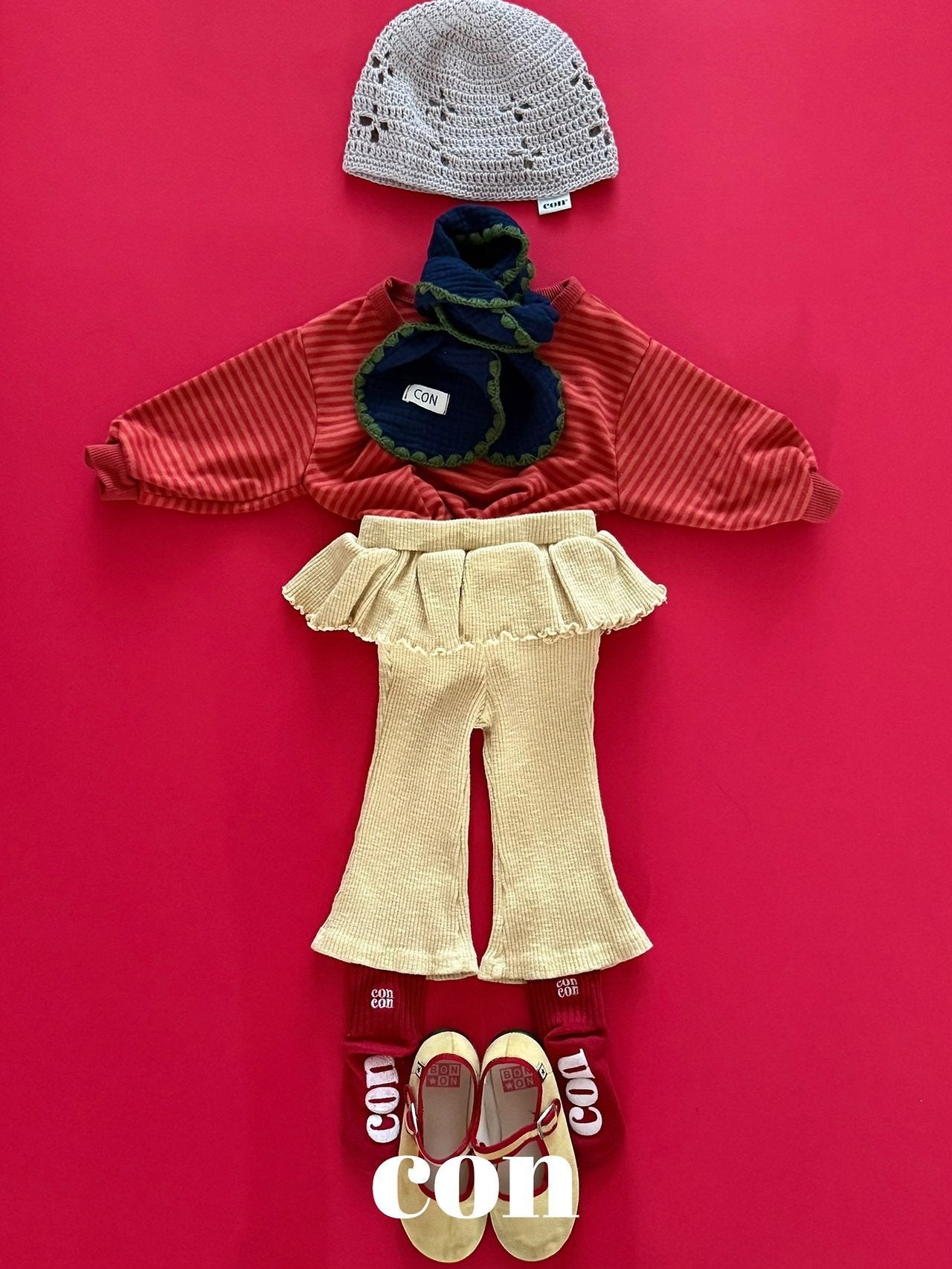 【予約】frill leggings / con콘쫀쿠