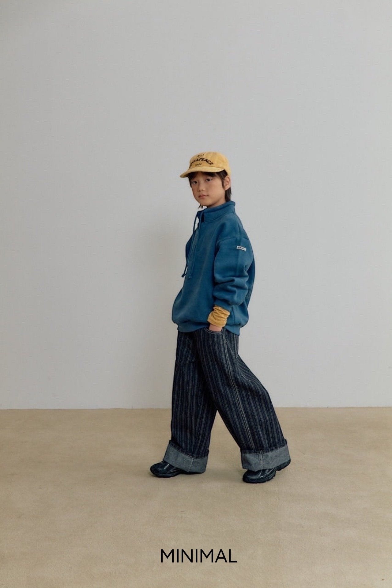 【予約】about half zipup mtm / minimal (S-JM)