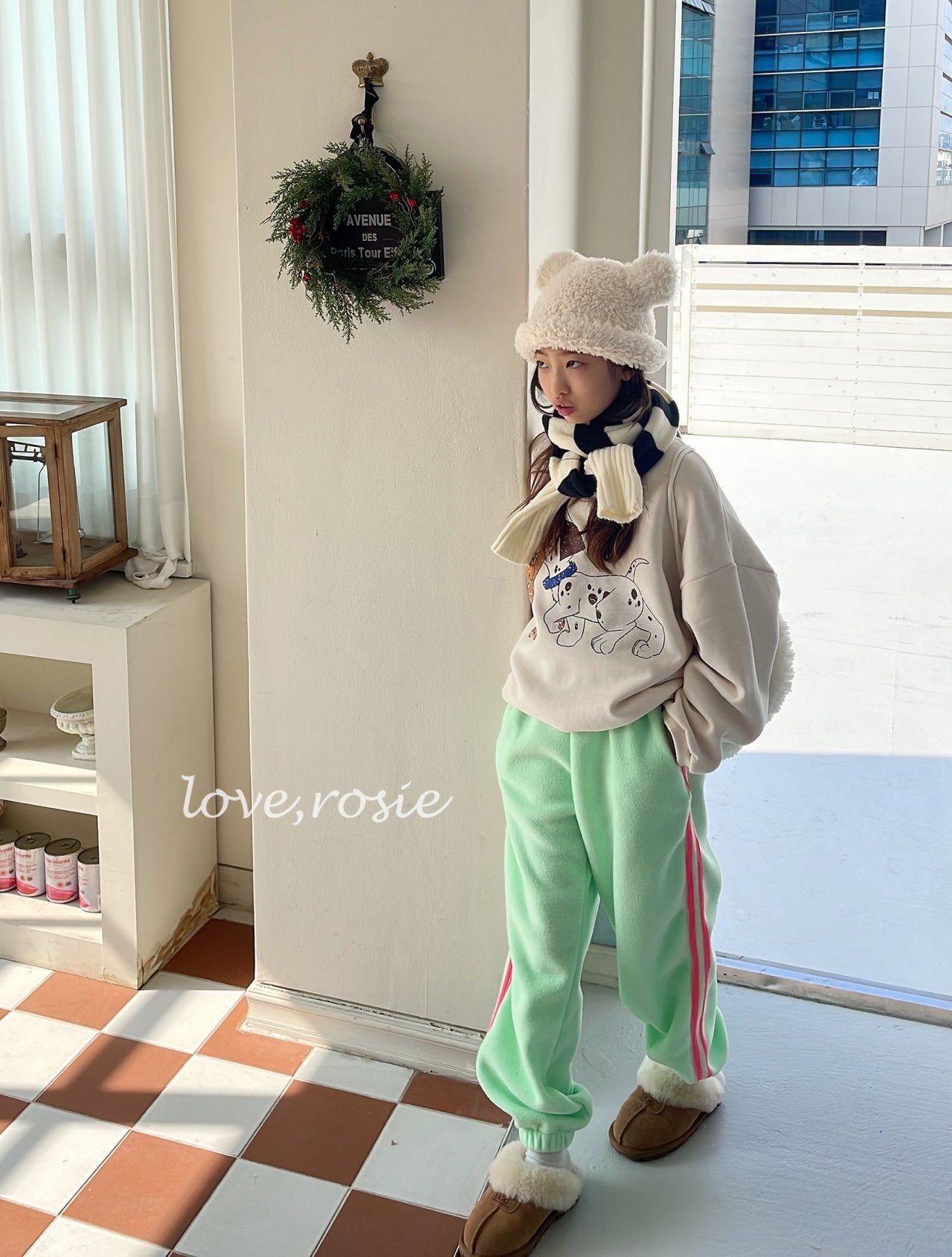 【予約】dalmatian mtm / love rosie (L-3XL, adult)