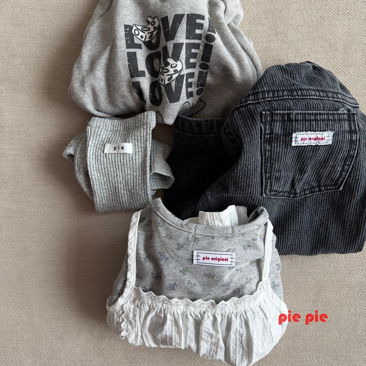 【予約】corduroy denim / pie (XS-XL)
