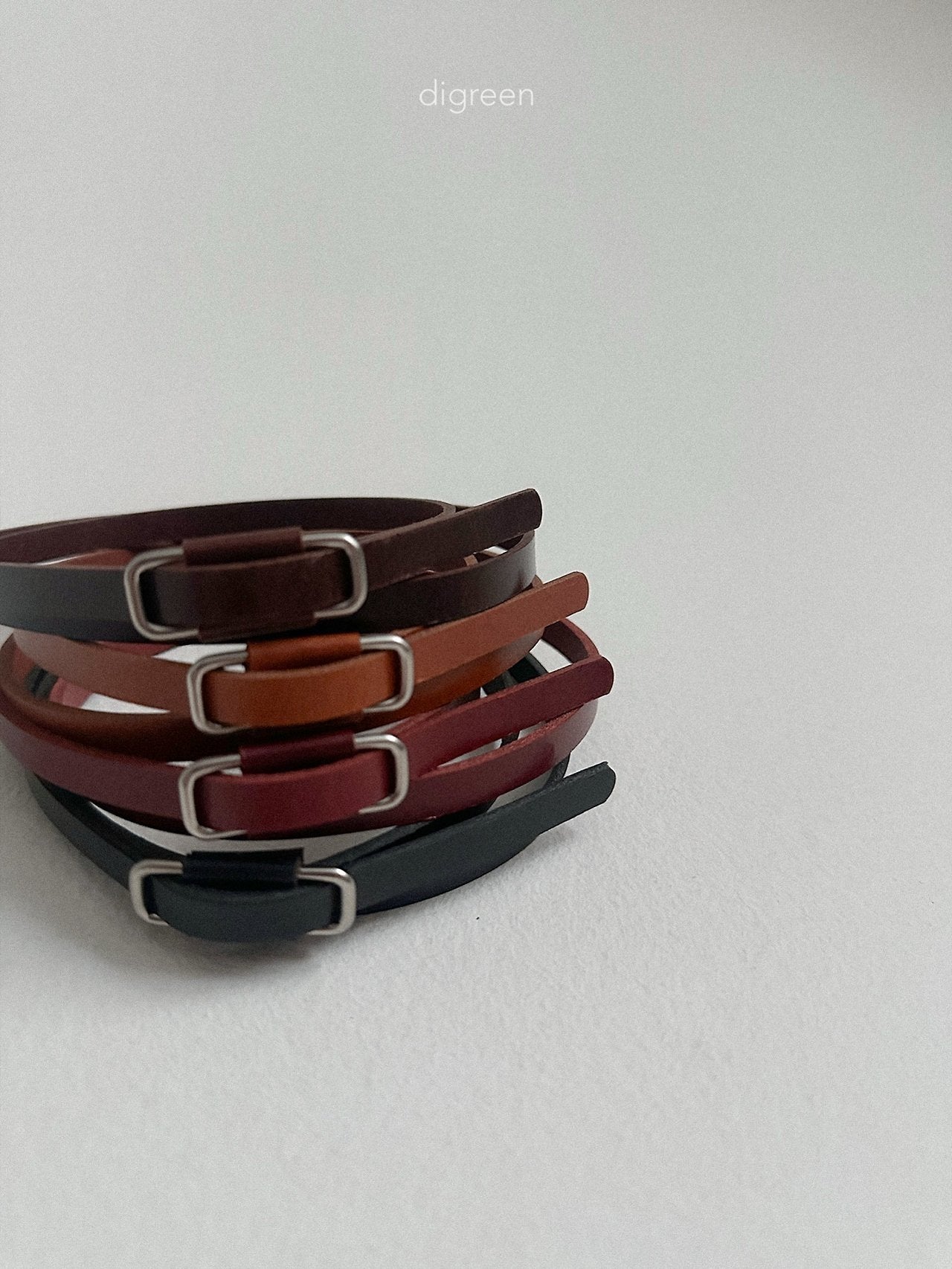 【予約】square belt / digreen