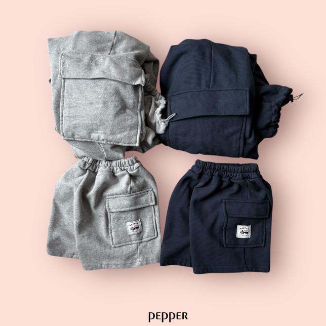 【予約】バミューダパンツ / pepper (XS-XL)버뮤다건빵