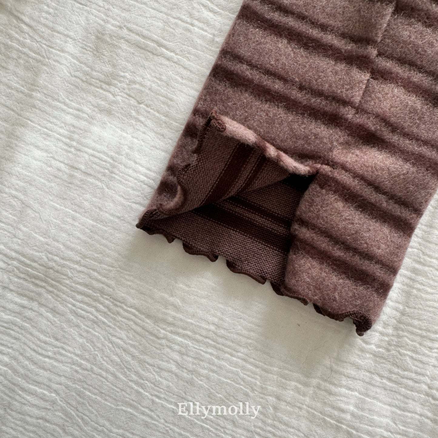 【予約】heart border warmer / ellymolly