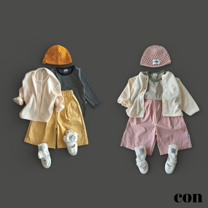 【予約】デイリーカーディガン / con. (XXS-M)