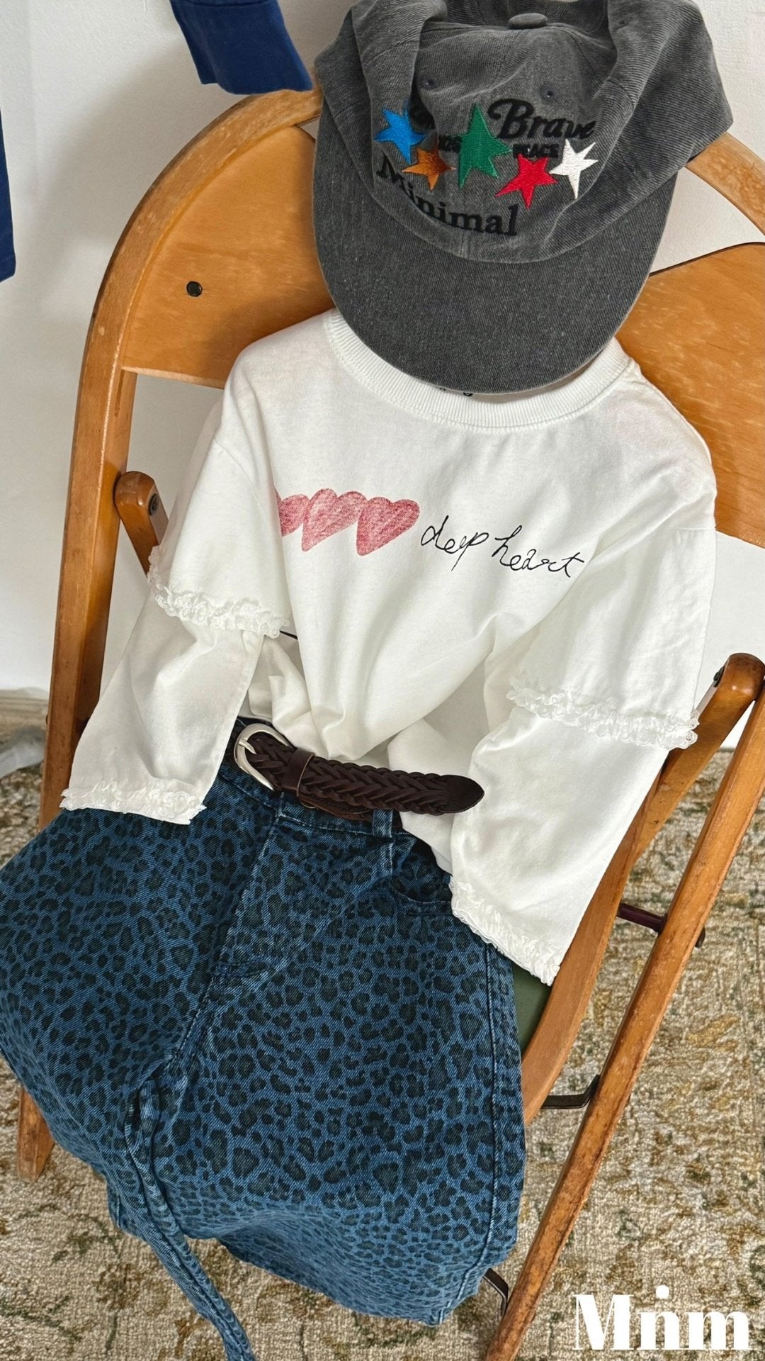 【予約】leopard standard denim / minimal (S-JM)
