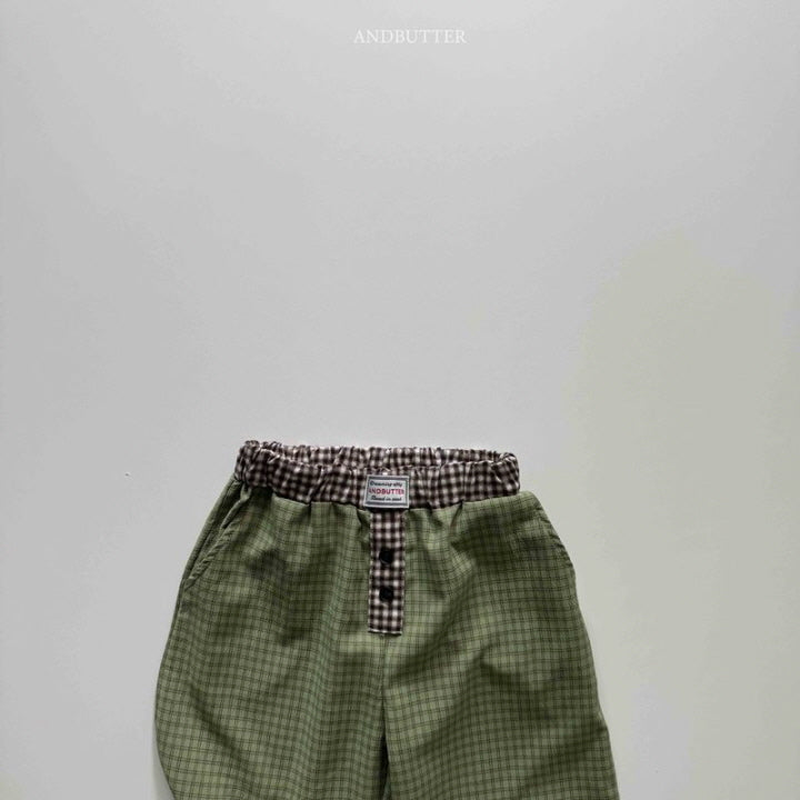 【予約】Pajama Coloring Pants / andbutter(S-JM)