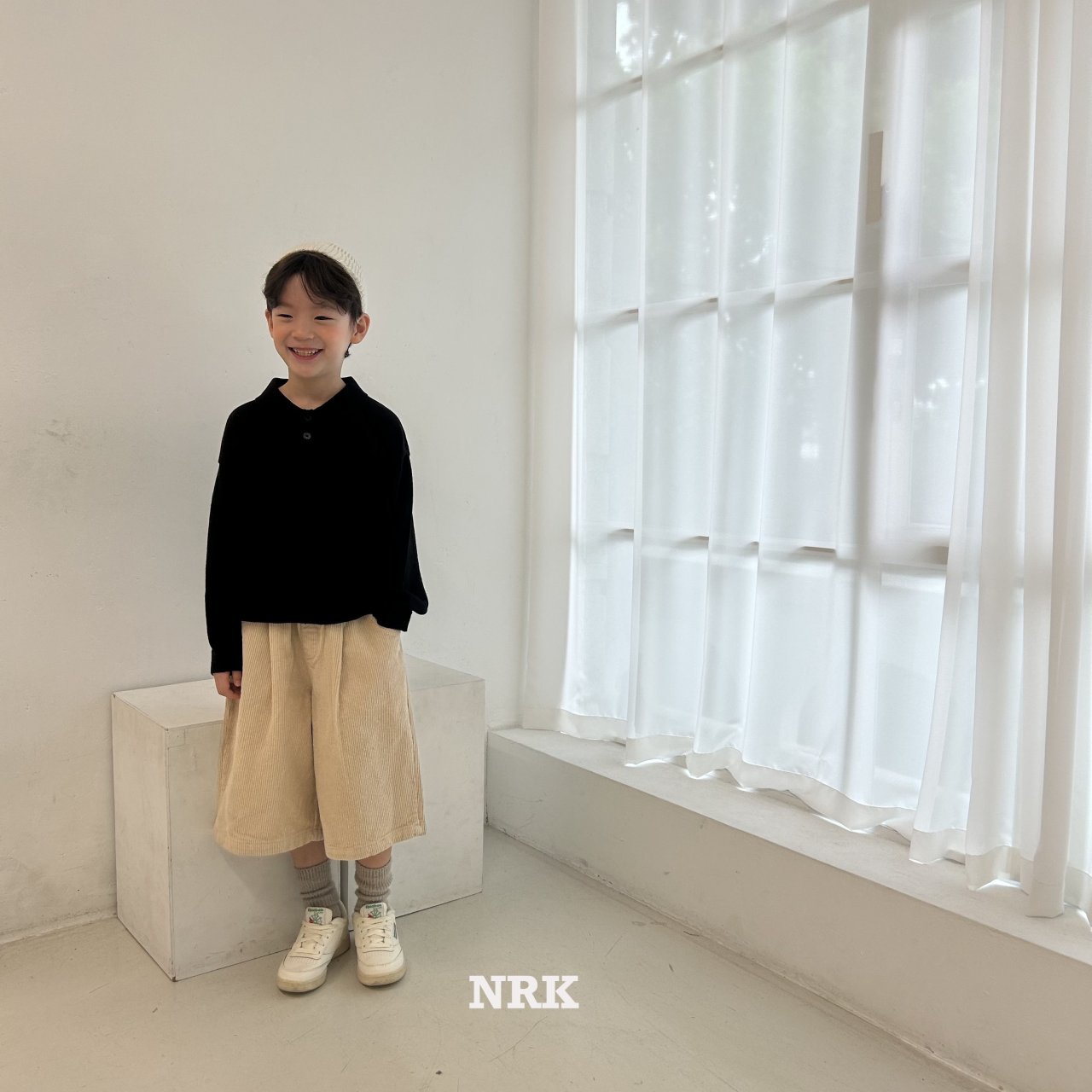 【予約】cotton collar knit / NRK (XS-4XL)