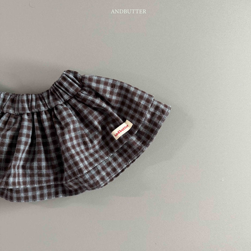 【予約】Winter Layer Skirt / andbutter
