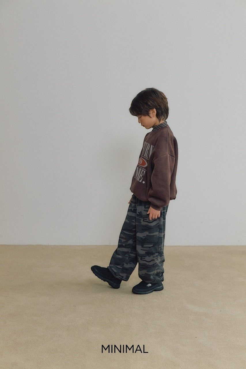 【予約】camouflage jogger pt / minimal (S-JM) 말랑카모
