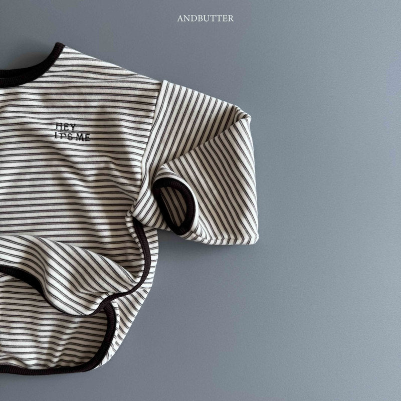 【予約】Hey Point Tee / andbutter (S-JM)