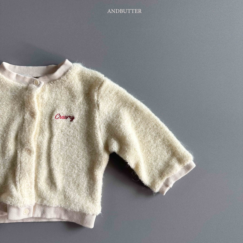 【予約】Creamy Cardigan / andbutter (S-JM)