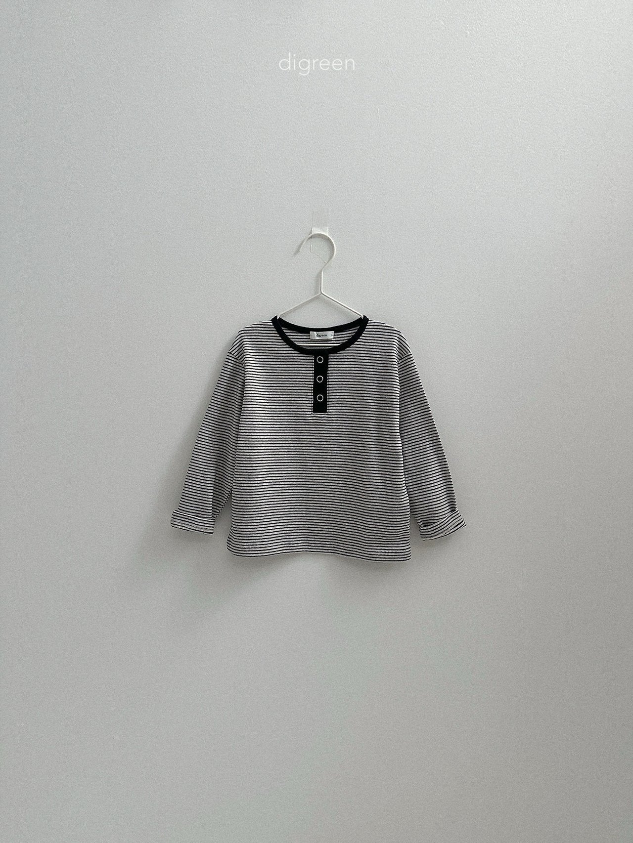 【予約】henley neck aletty T / digreen (S-XXL)