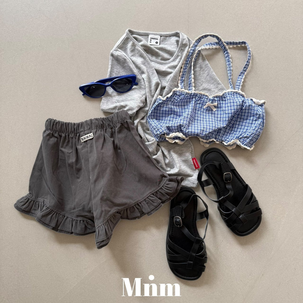 【予約】frill half pants / minimal S-JM