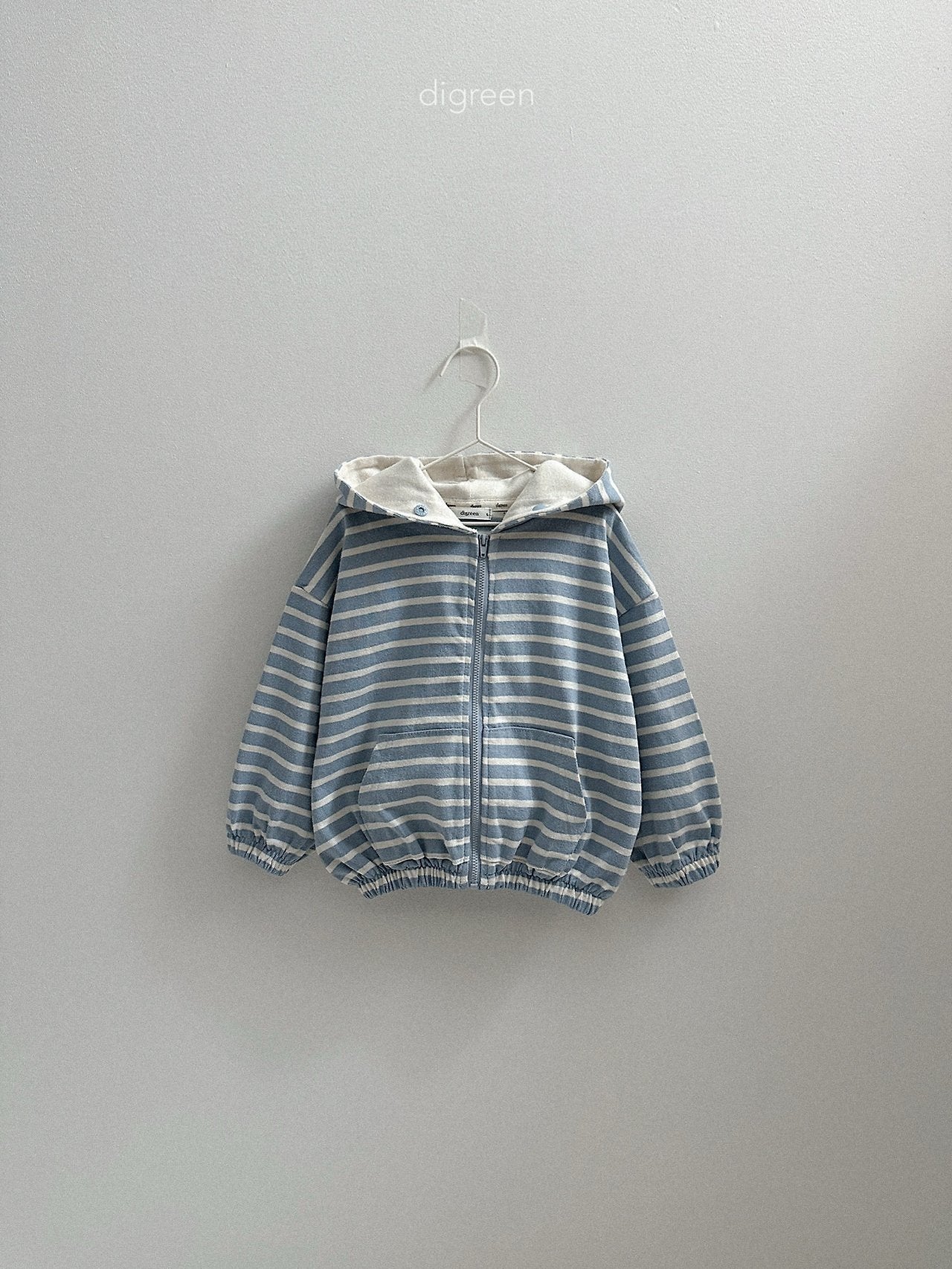 【予約】candy hood zip-up / digreen (S-XXL)
