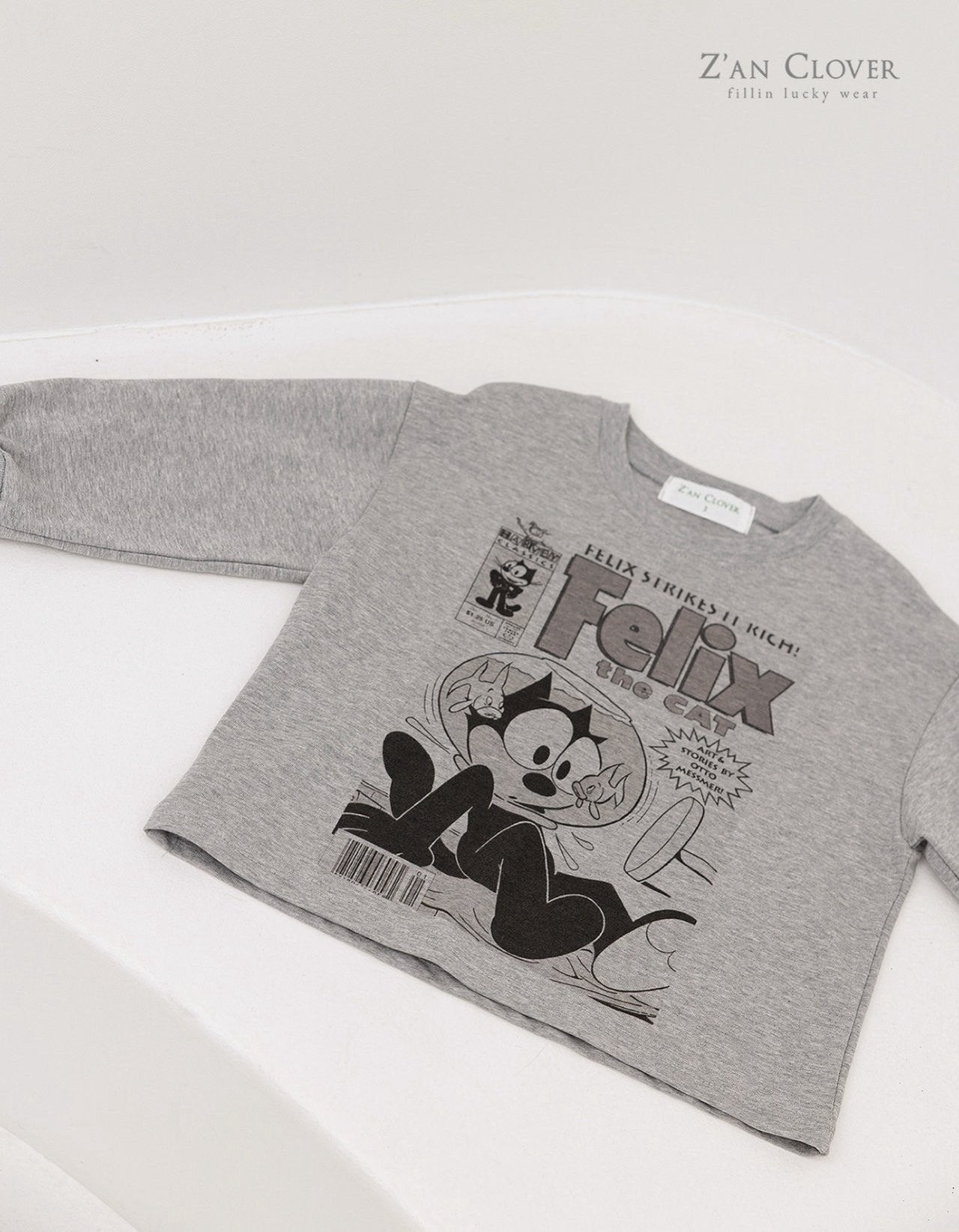 【予約】over fit felix T / zanclover (3-19号)