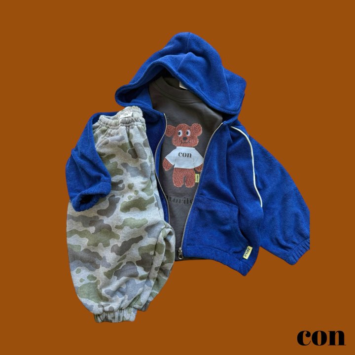 【予約】ベアTシャツ / con. (XXS-M)