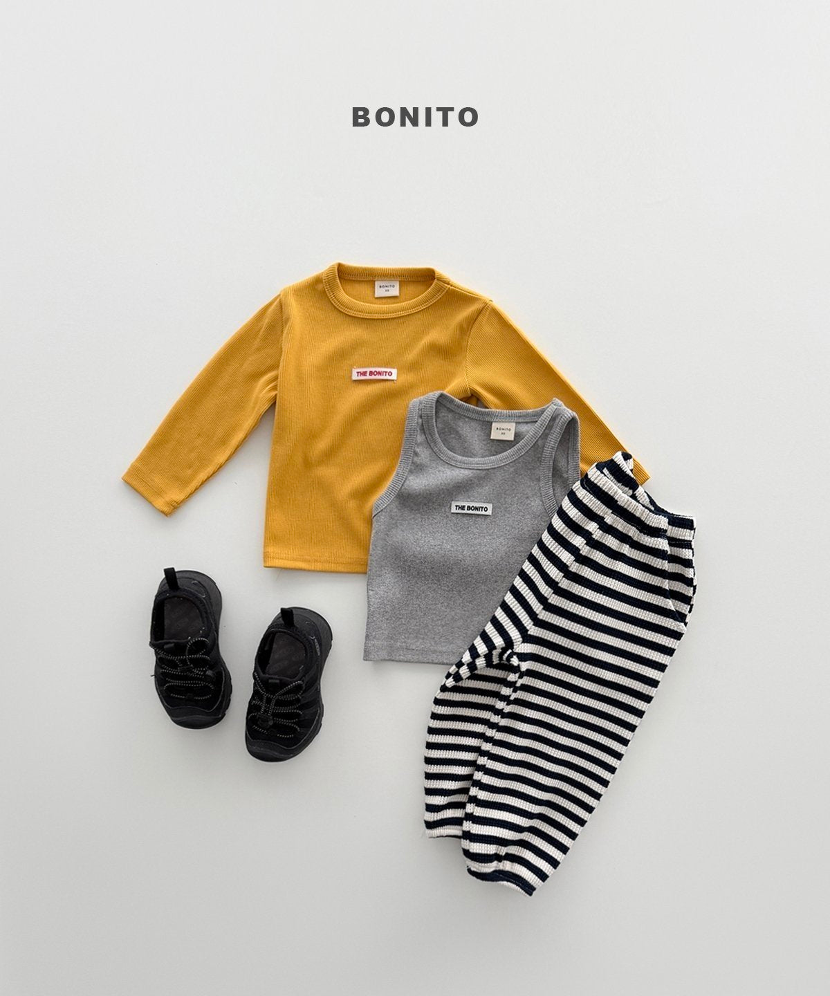 【予約】color rib T / bonito (12M-JM)