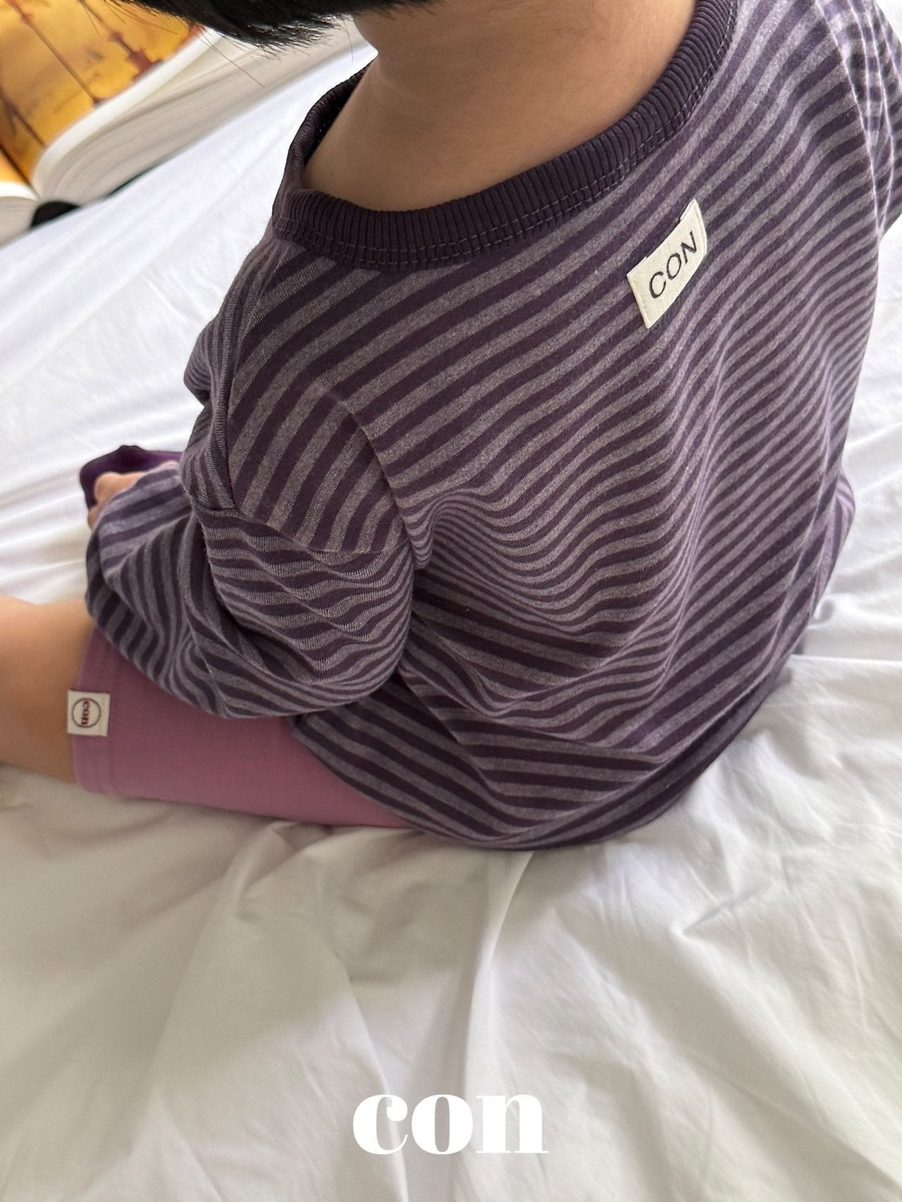 【予約】stripe T / con칙촉 스트라이프