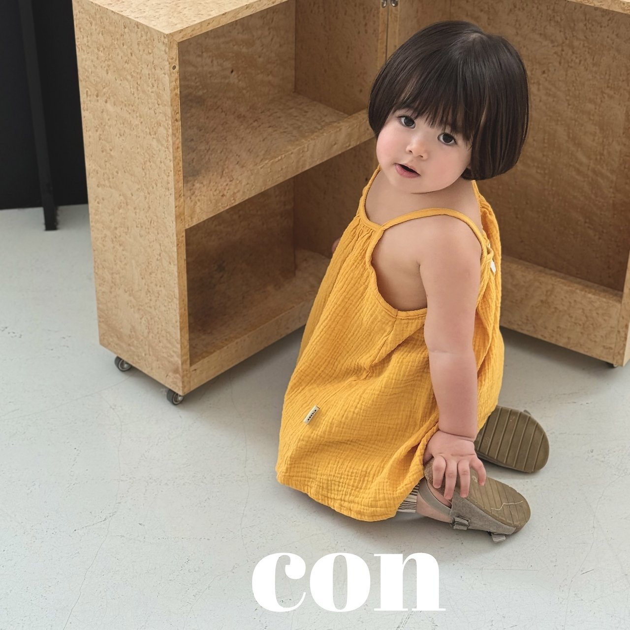 【予約】little one-piece / con