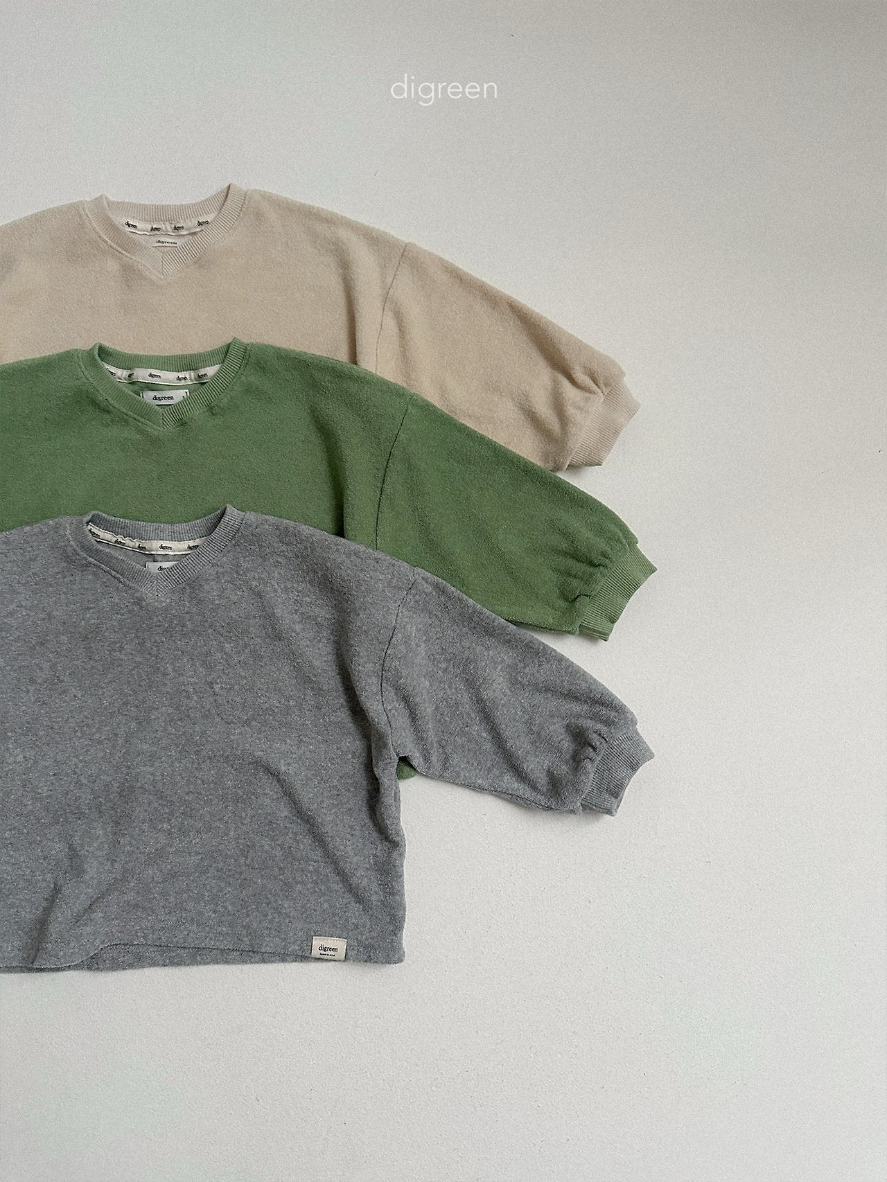 【予約】sand terry mtm / digreen(S-XXL)