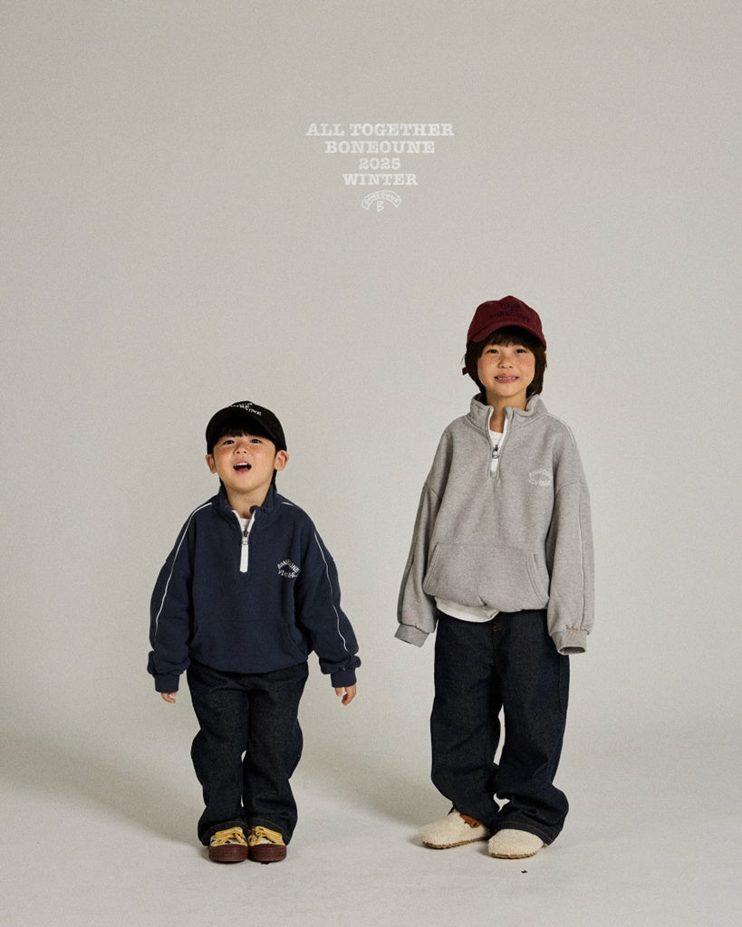 【予約】very kimo half zipup / boneoune (XS-JL)