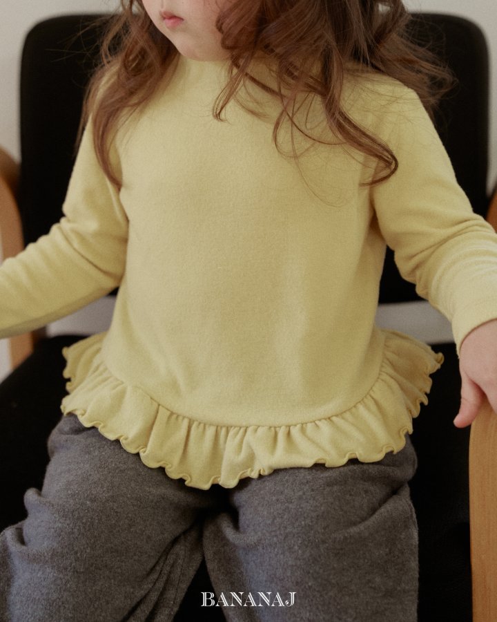 【予約】juju polo T / bananaj (XS-JS)