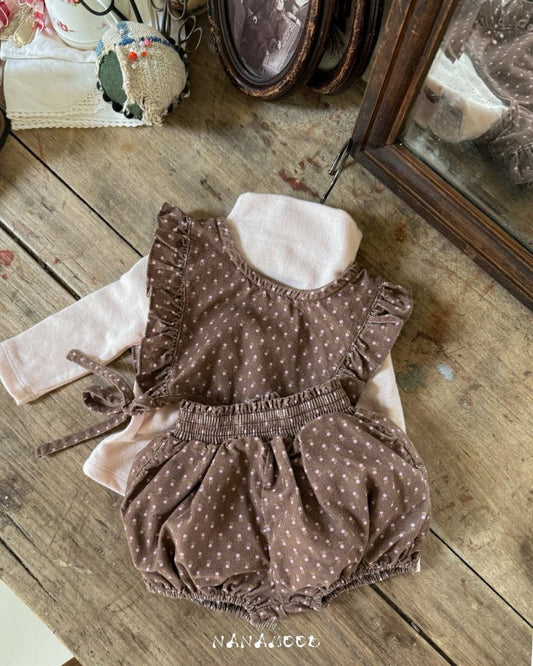 【予約】Florey frill set / nanamood (6m-18m)