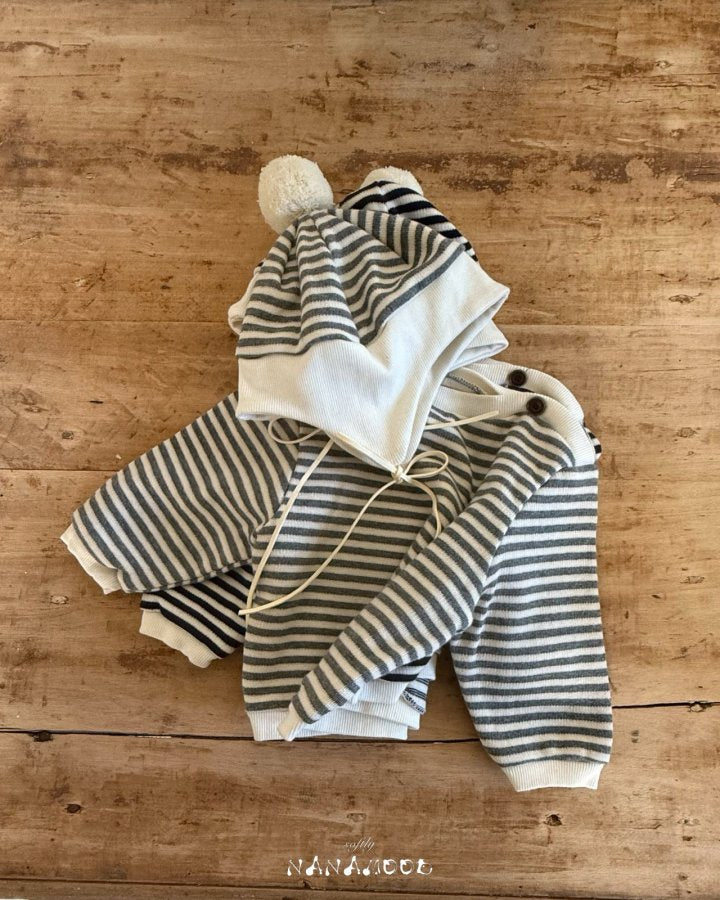【予約】marin stripe T / nanamood (6m-18m)
