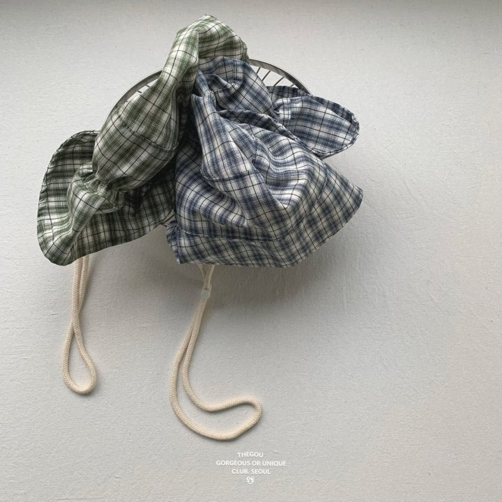 【予約】チェックバケットハット / gou첵첵버킷햇