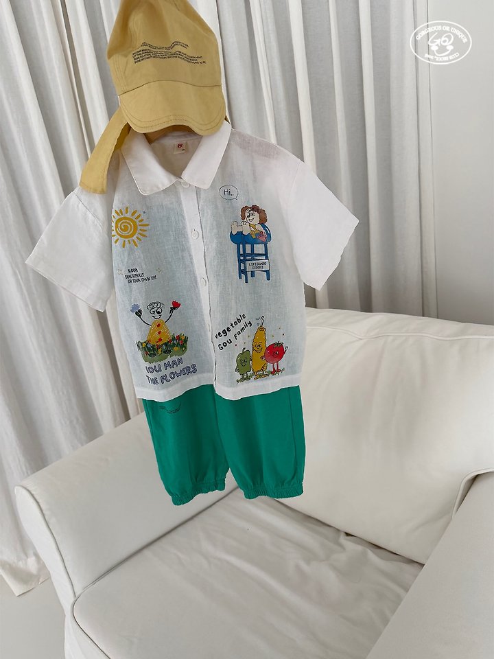【予約】GOU Drawing shirt / gou XS-JL