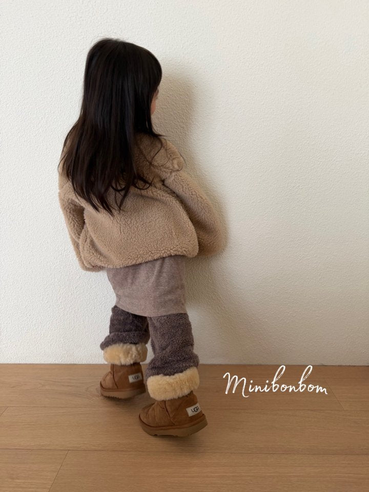 【予約】lettering one-piece / minibonbon (XS-JS)