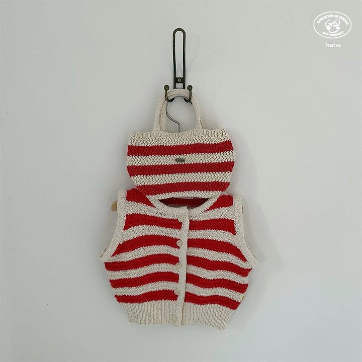 【予約】made vest / goubebe