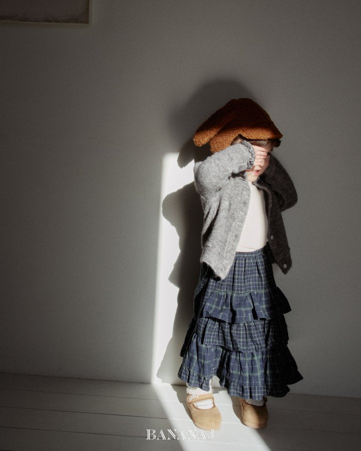 【予約】mellow kankan skirt / bananaj (XS-JS)