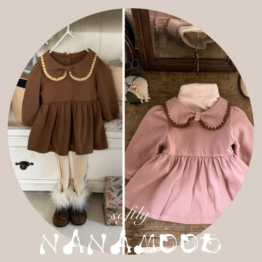 【予約】rosie ribbon one-piece / nanamood (6m-18m)