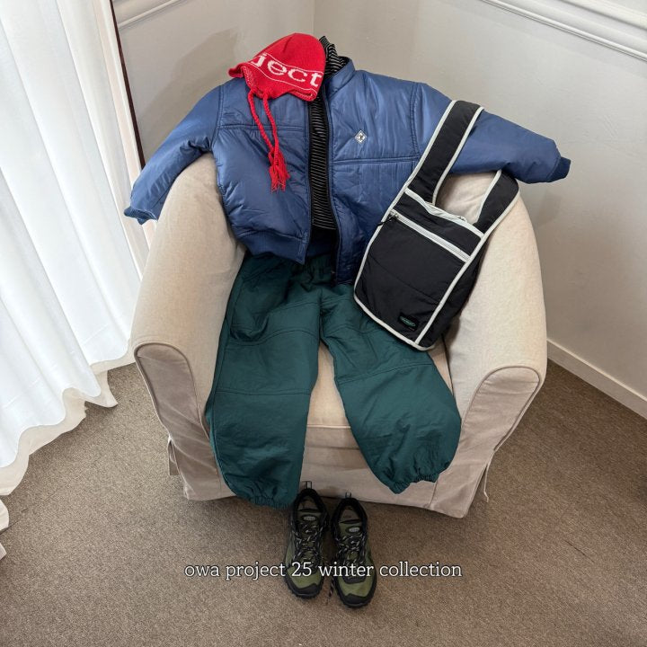 【予約】border half polo T / owa (S-JL) 단반폴라티