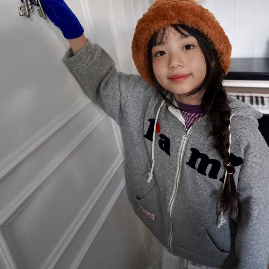 【予約】rami hood zip up / ramijini (S-JM)