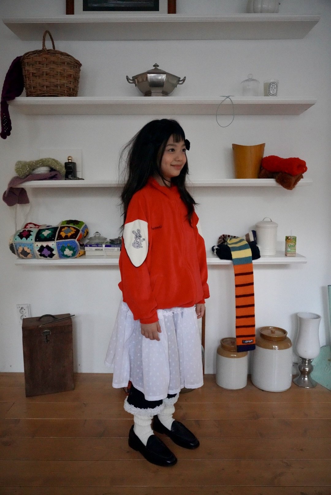 【予約】velour bunny jumper  / ramijini (S-JM)