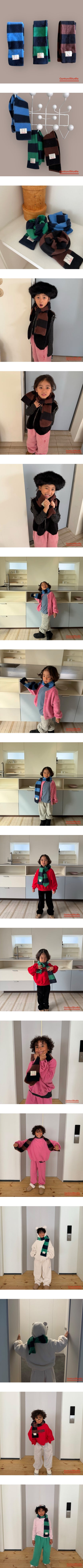 【予約】Halley Potter muffler  / cantucci studio (XS-XL)