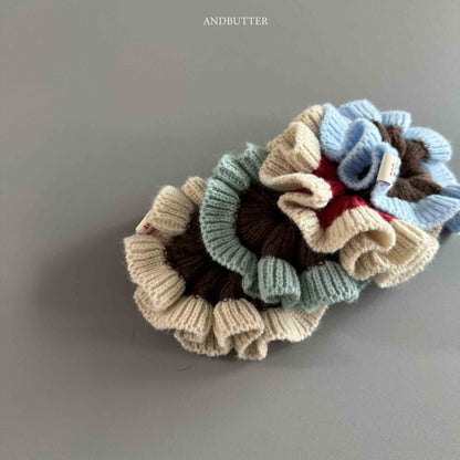 【予約】Knit Scrunchies  / andbutter