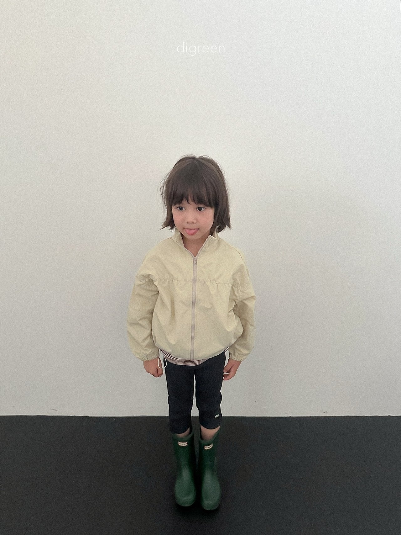 【予約】rib windbreaker / digreen (S-XXL)