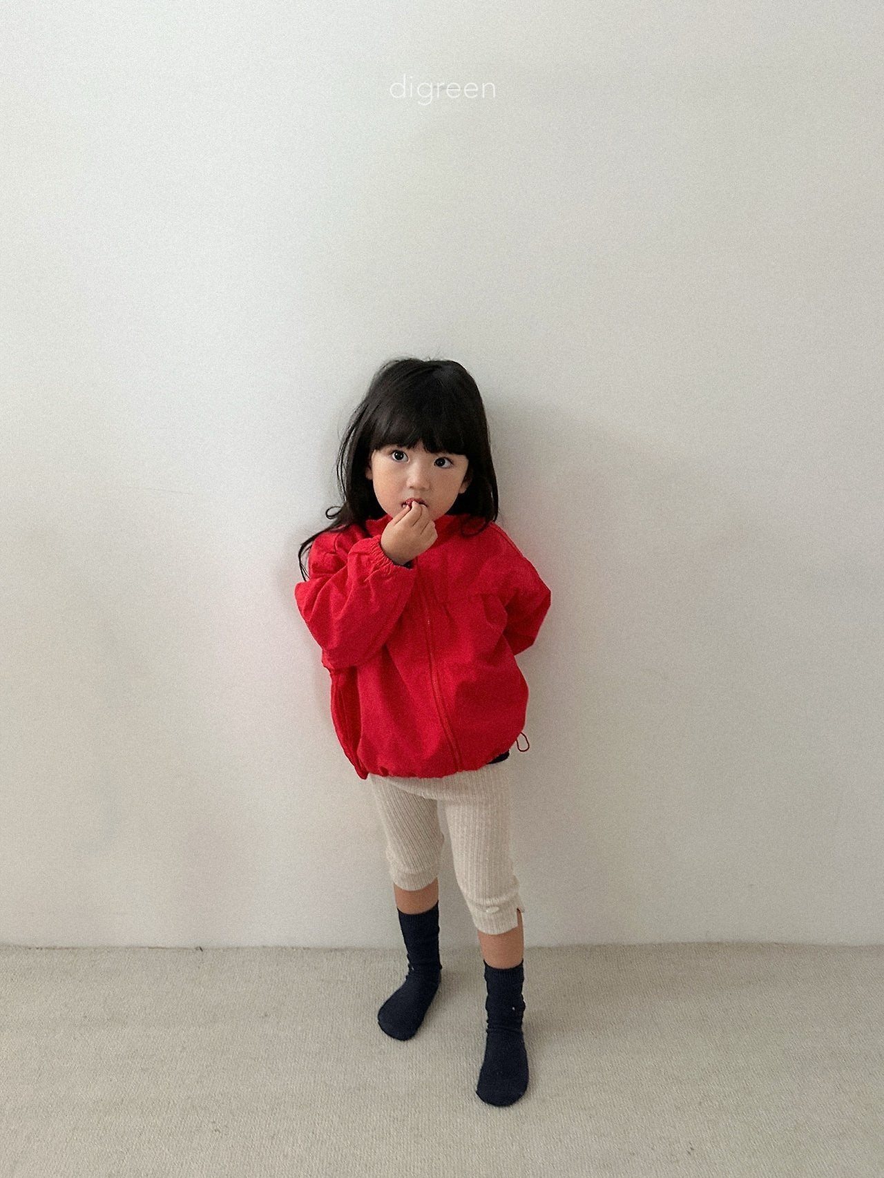 【予約】rib windbreaker / digreen (S-XXL)