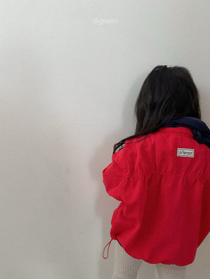 【予約】rib windbreaker / digreen (S-XXL)