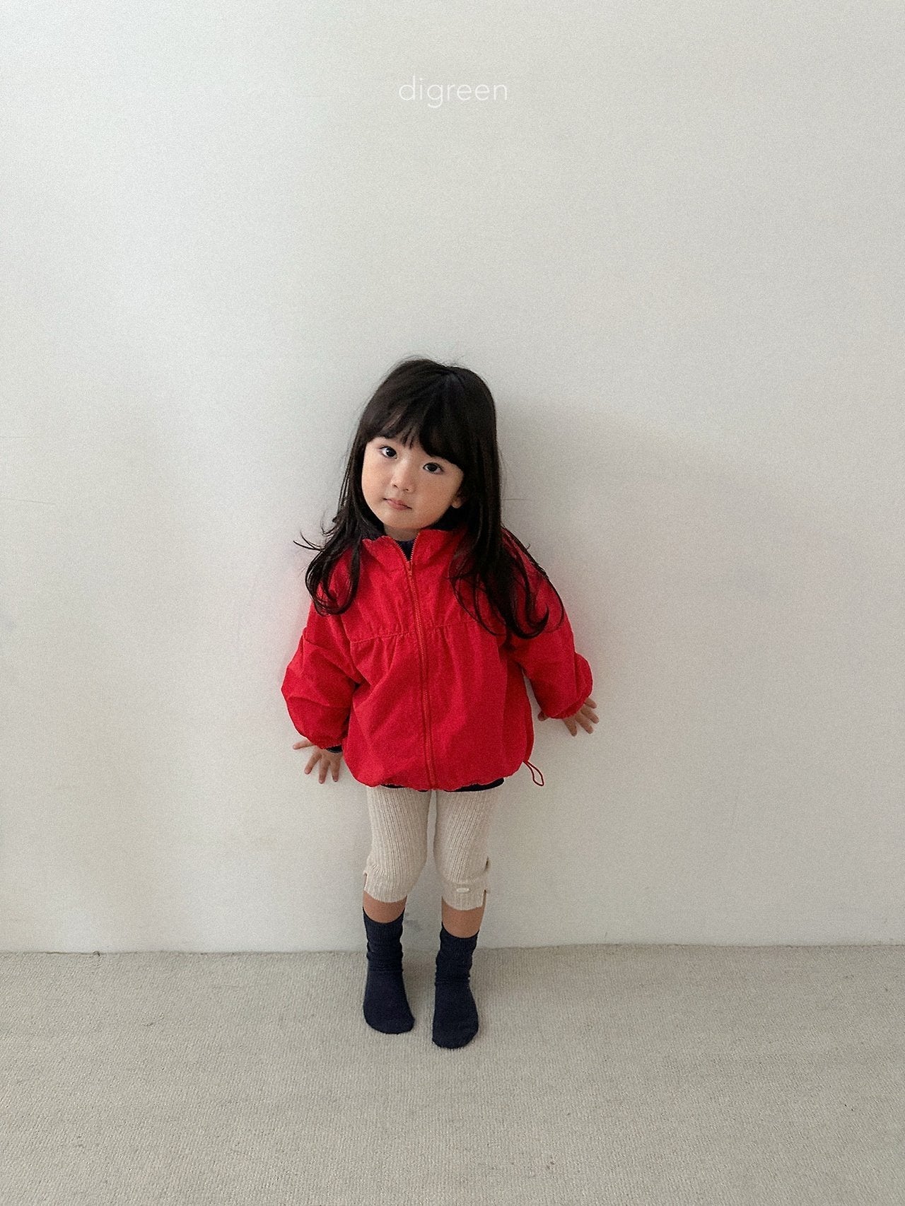 【予約】rib windbreaker / digreen (S-XXL)