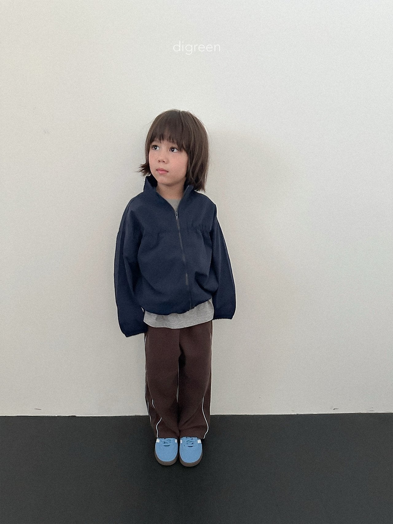 【予約】rib windbreaker / digreen (S-XXL)