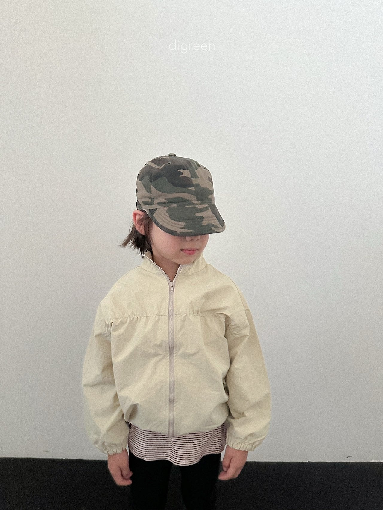 【予約】rib windbreaker / digreen (S-XXL)