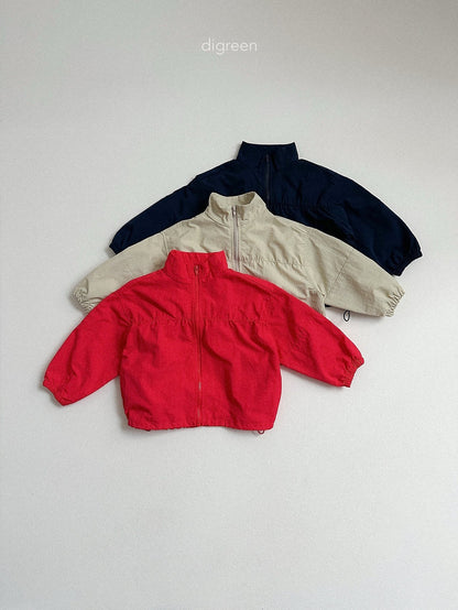 【予約】rib windbreaker / digreen (S-XXL)