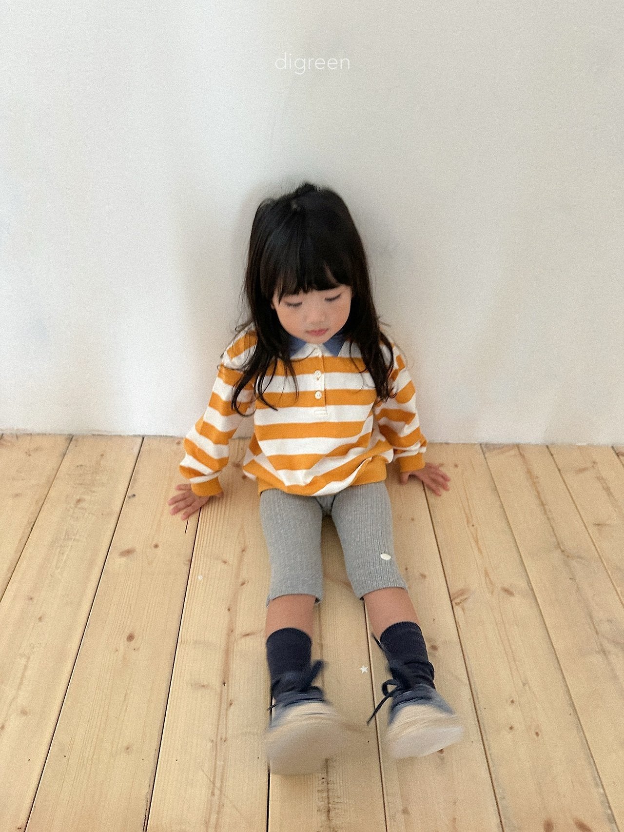 【予約】rib capri leggings / digreen (S-XXL)